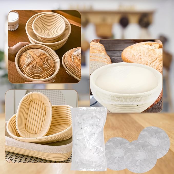 120pcs Shower Caps for Sourdough Bread, Reusable Bowl Covers for Proofing - Image 6