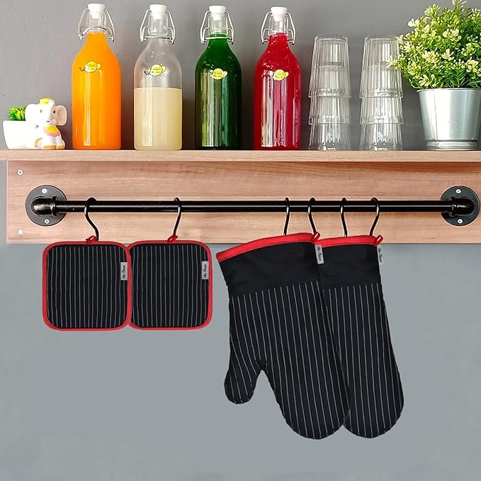 Oven Mitts and Pot Holders Sets, Oven Mitts and Potholders - Image 7