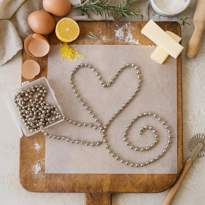 Mrs. Anderson's Baking Pie Weights | Stainless Steel Stoneware Beads - Image 5