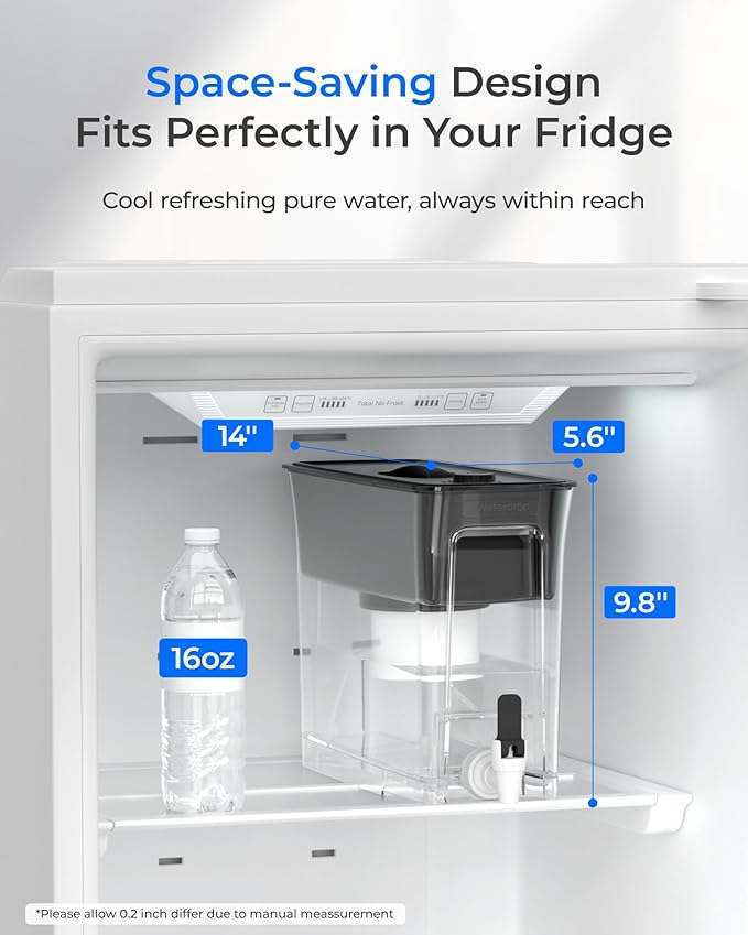 Waterdrop Fluoride-Reducing Water Filter Dispenser, 150-Gallon Long-Life - Image 7