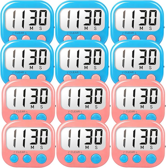 Classroom Timers for Teachers Kids Large Magnetic Digital Timer Teacher by AOUCE