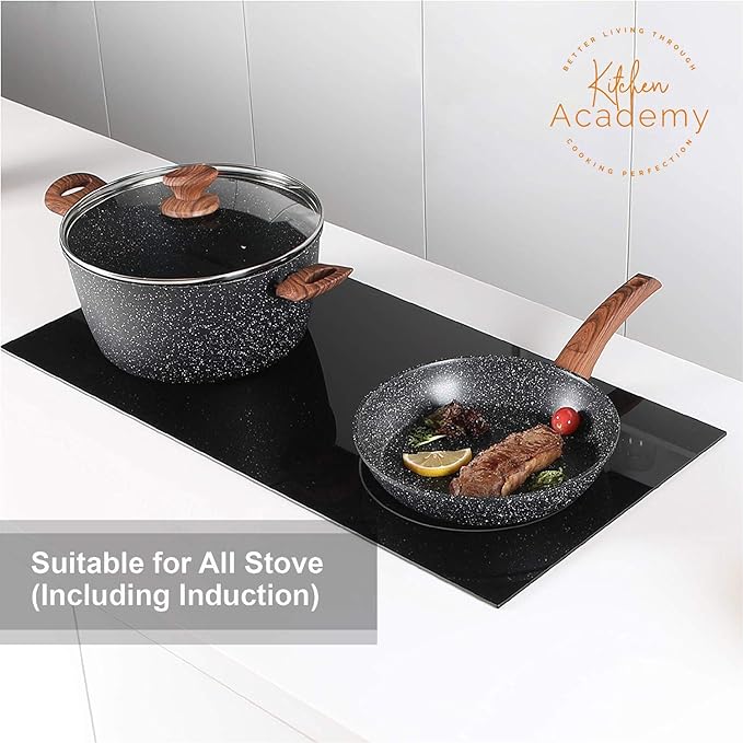 Kitchen Academy Induction Cookware Sets - Image 3