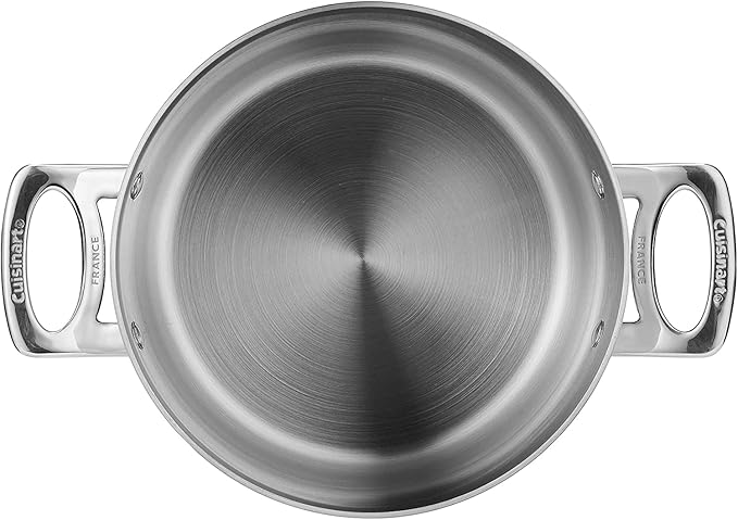 Cuisinart French Classic Tri-Ply Stainless 6-Quart Stockpot - Image 4