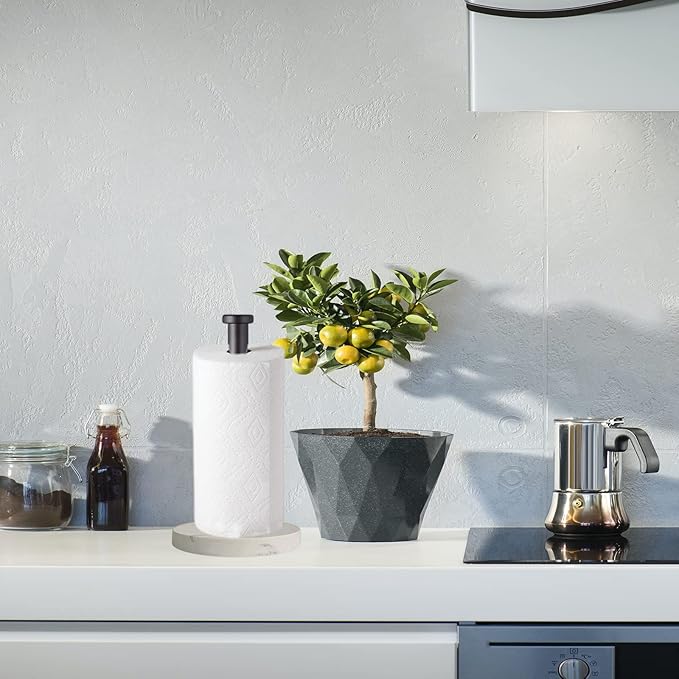 Paper Towel Holder Countertop, Standing Paper Towel Roll Holder - Image 5