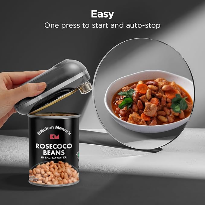 Kitchen Mama Mini Plus Rechargeable Electric Can Opener: USB-C Charging - Image 2