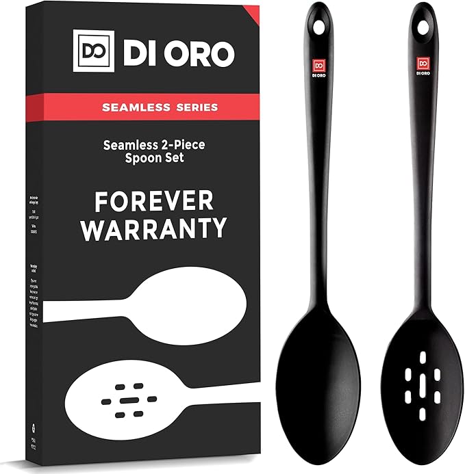 DI ORO Silicone Spoons for Cooking by DIORO