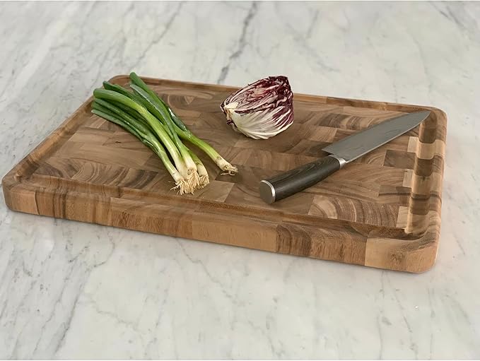 Ironwood Gourmet Large End Grain Prep Station and Large End Grain Prep Board - Image 4