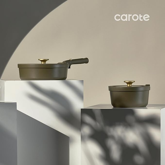 Carote 21pcs Ceramic Cookware Set - Image 7