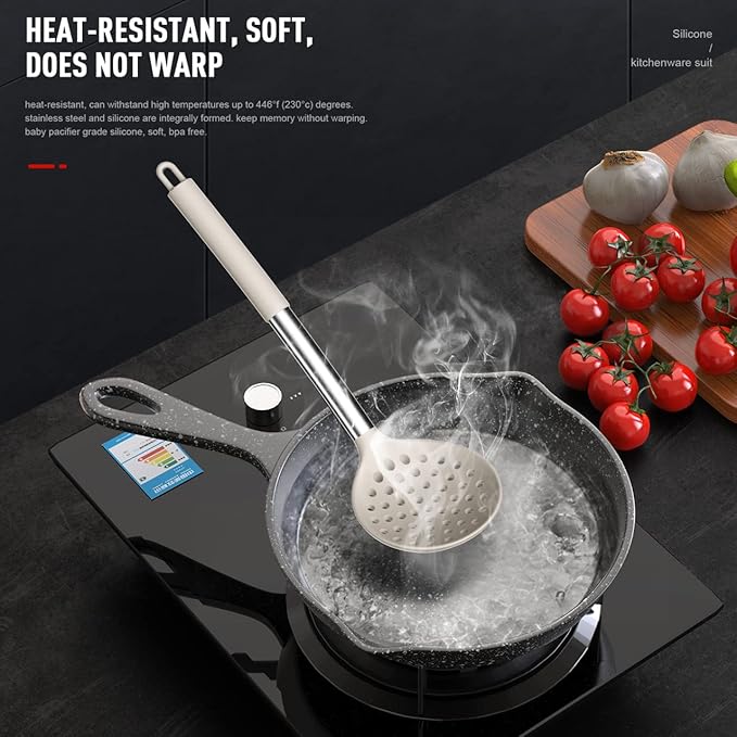 Large Silicone Cooking Utensils Set - Image 9