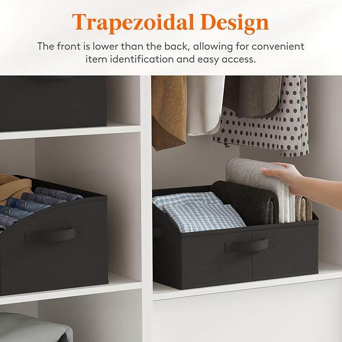 Lifewit Trapezoid Closet Storage Bins - Image 3