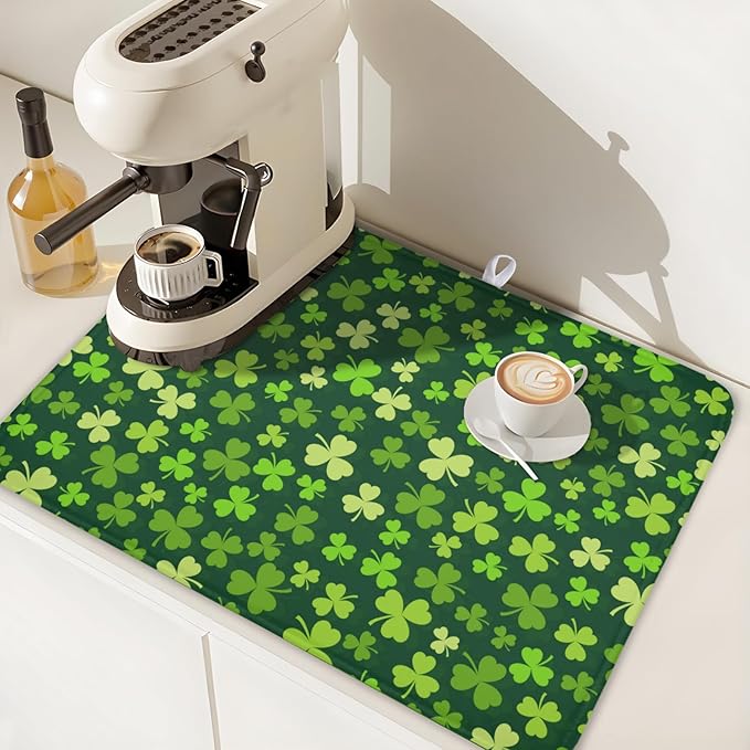 St. Patrick's Day Dish Drying Mat - Image 7