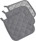 DII Basic Terry Collection Quilted 100% Cotton, 3 Piece by DII