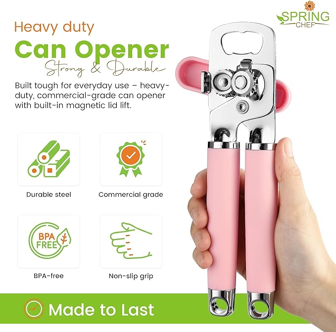 Spring Chef Stainless Steel Can Opener - Image 2