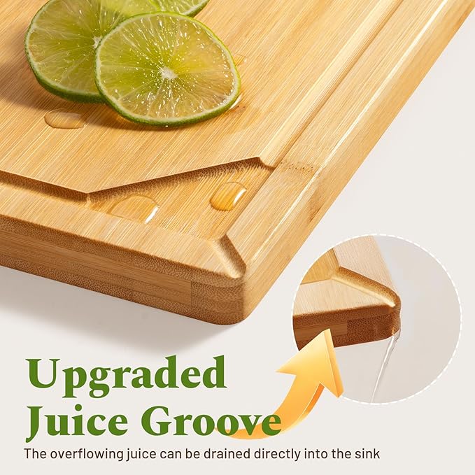 Kikcoin Over Sink Bamboo Cutting Boards - Image 8