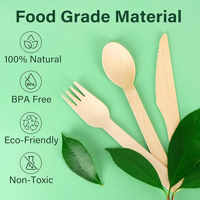 LotFancy Disposable Cutlery Set - Image 3
