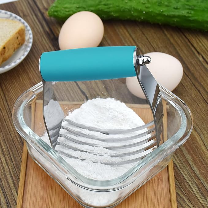 Dough Blender Heavy Duty Pastry Cutter Stainless Steel Butter Cutter - Image 5