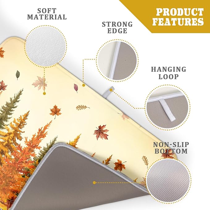 Autumn Forest Dish Drying Mat - Image 4