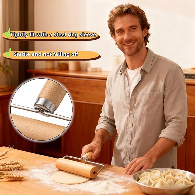 Wooden Rolling Pin Set - Image 8