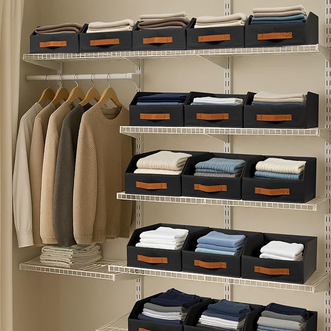 Homsorout Fabric Storage Bins for Organizing - Image 6