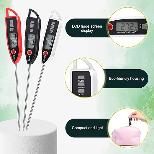 Copkim 3 Pcs Instant Read Meat Thermometer - Image 3