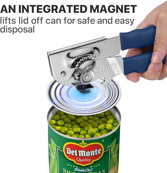 Can Opener Manual Heavy Duty, UHIYEE Hand Held Can Openers - Image 6