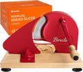 Brvclon Manual Bread Slicer Adjustable Thickness, Hand Crank Bread Slicer by Makeyourlifeeasier