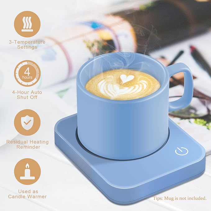 VOBAGA Coffee Mug Warmer for Desk - Image 2