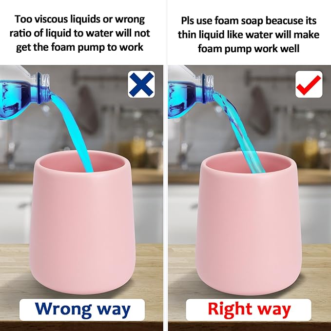 Soap Foaming Dispenser Ceramic - Image 6