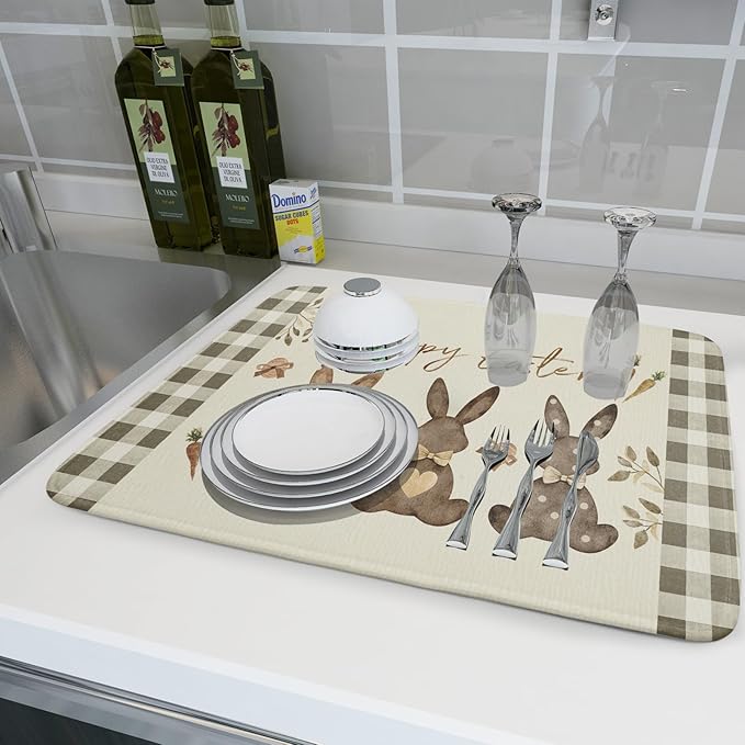 Giwawa Happy Easter Dish Drying Mat - Image 6