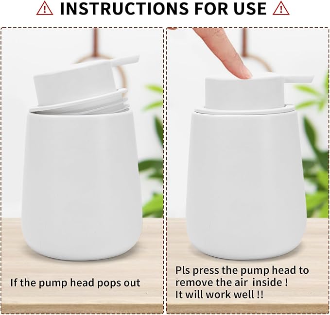 Soap Foaming Dispenser Ceramic - Image 5