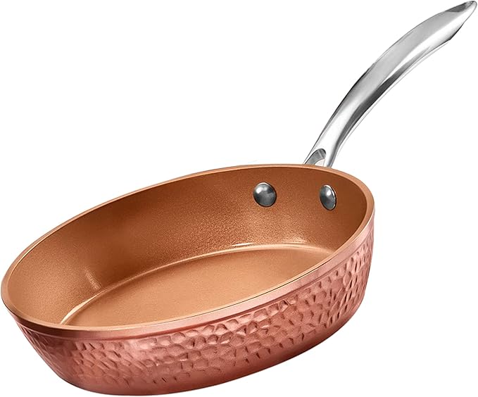 Gotham Steel 10 Inch Hammered Non Stick Frying Pans, Nonstick Frying Pan - Image 4