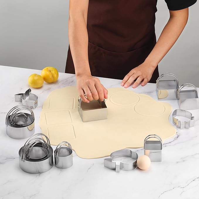 4 Pieces Square Cookie Cutters - Image 6
