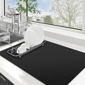 WISELIFE Dish Drying Mat Super Absorbent Drying Mat Large Dish Drying Mats by WiseLife