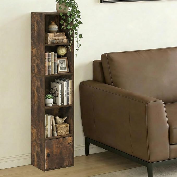 Furinno LUDER Book Shelf, 5-Tier Bookshelf - Image 4