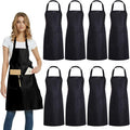 DUSKCOVE 8 Pack Bib Aprons Bulk by DUSKCOVE