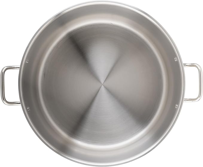 Winco Heavy-Duty Stainless Steel Stock Pot - Image 6