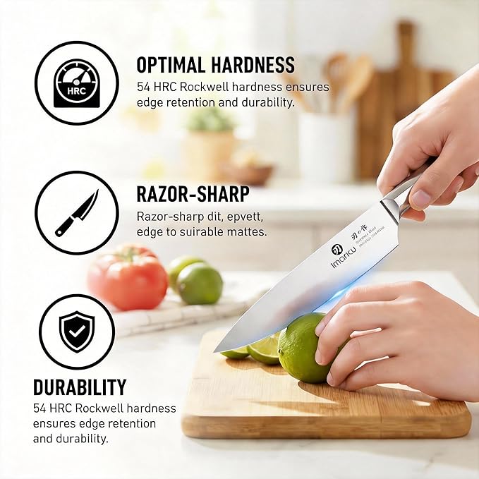 imarku Knife Set, Ultra Sharp Kitchen Knife Set - Image 7