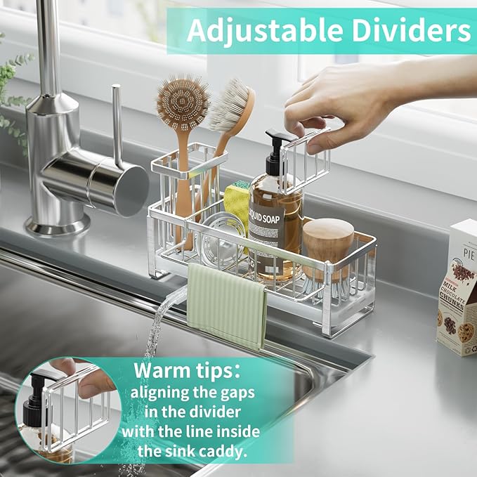 HapiRm Sponge Holder for Kitchen Sink - Image 4