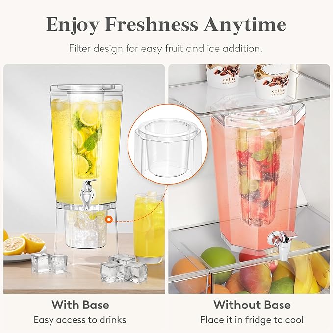 Lifewit 1 Gallon Drink Dispenser - Image 8
