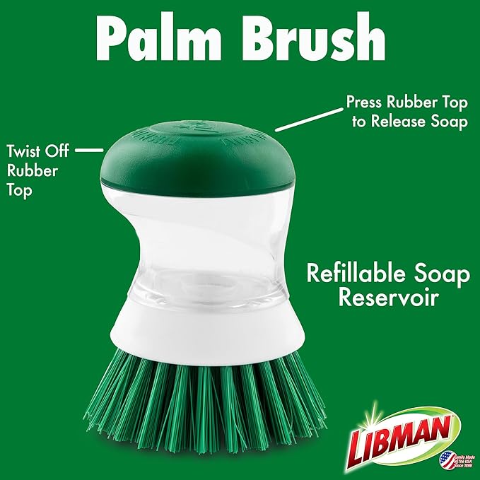 Libman Bottle & Dish Brush Kit | Cleaning Brushes - Image 5