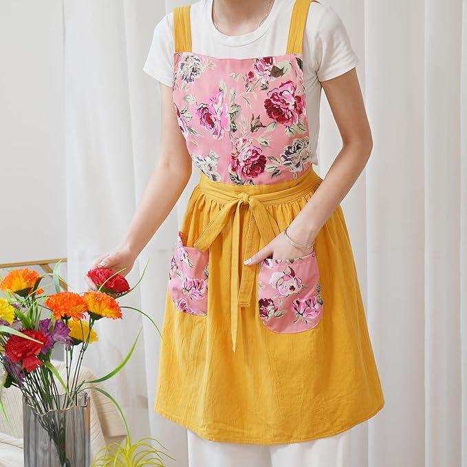 Pinknoke Vintage Pinafore Apron Dress - Image 8