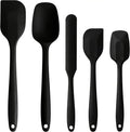 5 Pieces Silicone Spatula Set BPA Free Non Stick Rubber Spatula Heat Resistant by Kodreat-USDirect