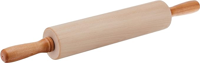 J.K. Adams 12-Inch-by-2-3/4-Inch Maple Wood Medium Gourmet Rolling Pin by JKAdams
