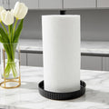 VROOMIUM Paper Towel Holder Countertop, Ceramic Base Easy-to-Clean, 1.5 lbs by VROOMIUM-BETTERDESIGN