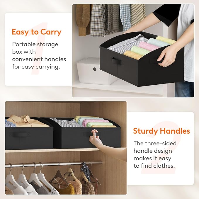 Lifewit Trapezoid Closet Storage Bins - Image 4