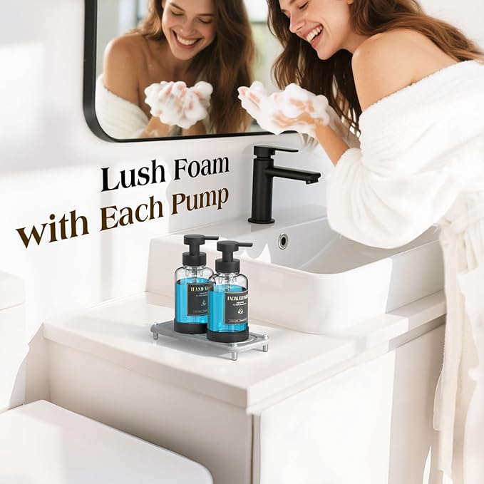 Luxspire Foaming Soap Dispenser, Non-Slip Hand Soap Dispenser - Image 2
