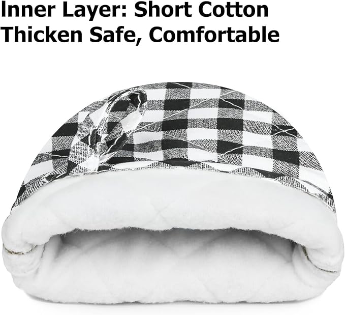 Short Oven Mitts, Heat Resistant 500°F, Silicone Grip Kitchen Gloves, Non-Slip - Image 4