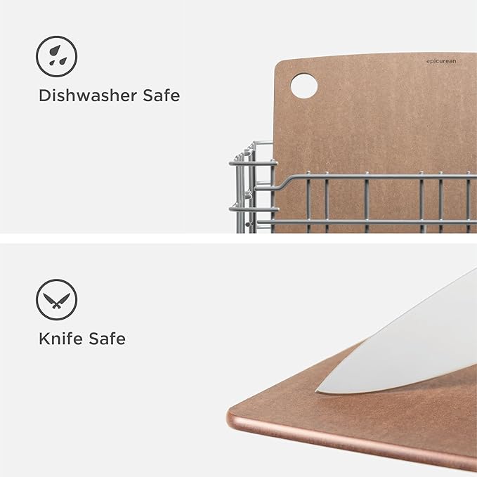 Kitchen Series 11.5" × 9" Cutting Board in Nutmeg - Image 3