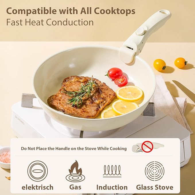 Pots and Pans Non Stick, Induction Kitchen tagines Set - Image 2