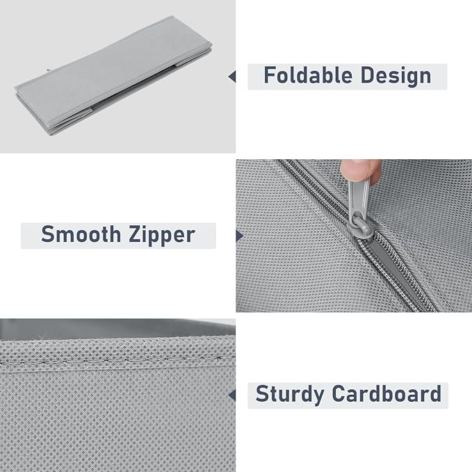 DIMJ Drawer Organizer Clothes - Image 5